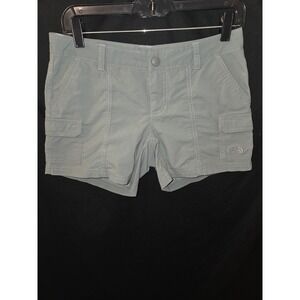 The North‎ Face Womens Shorts Size 2 Gray Cargo Pocket Casual Style NWOT